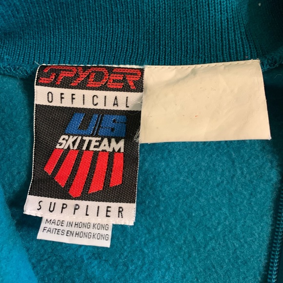 VTG SPYDER Official US Ski Team Skiing Sweater Top - Picture 6 of 10